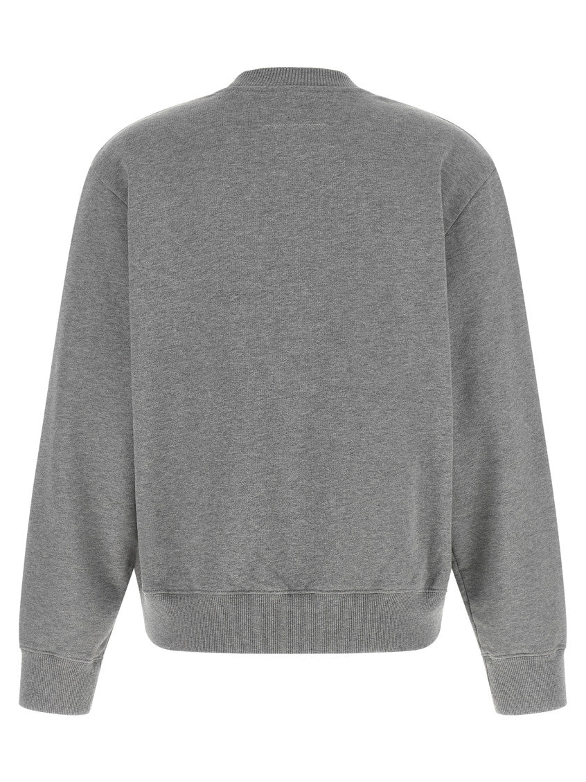 Grey Crew Neck Sweatshirt 2