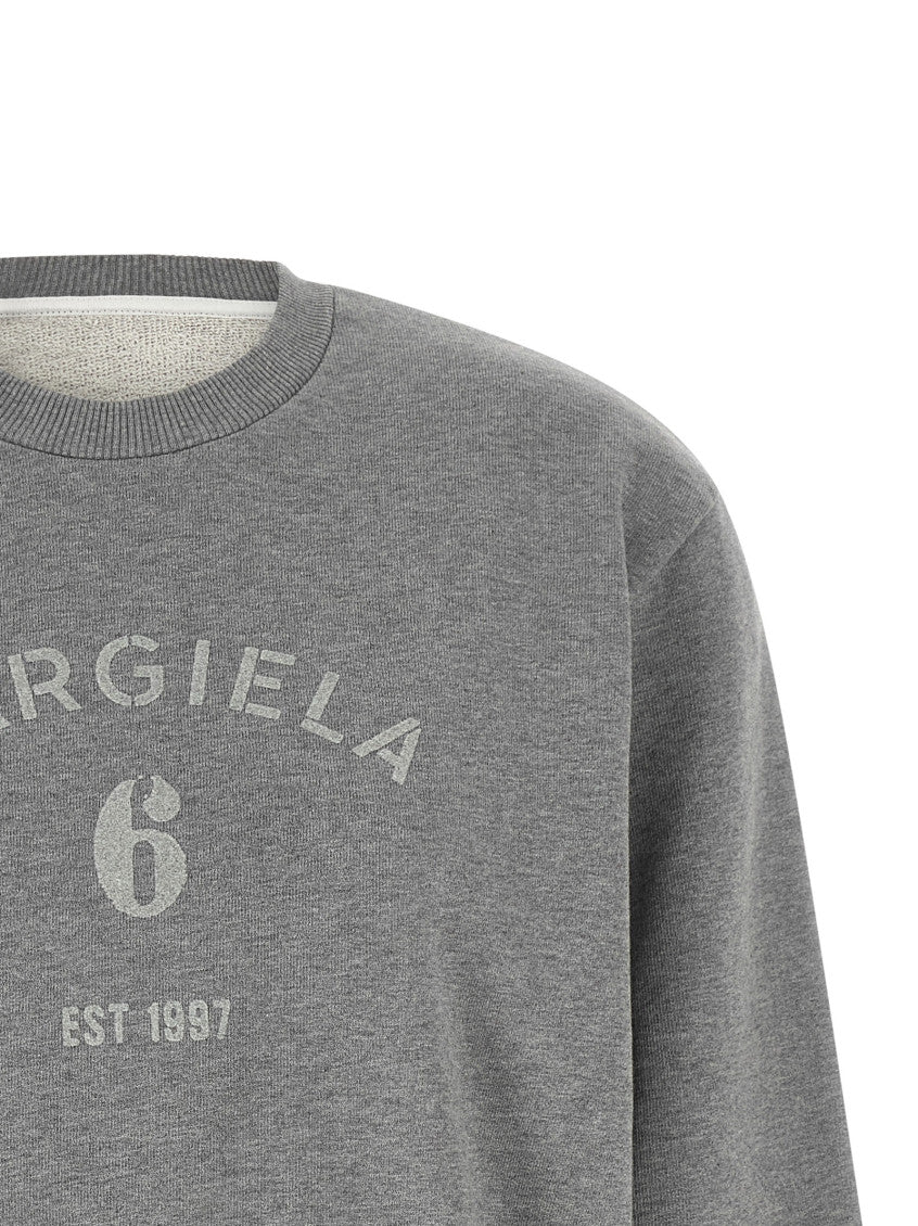 Grey Crew Neck Sweatshirt 3