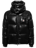 Black Quilted Down Jacket 1