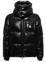 Black Quilted Down Jacket 1