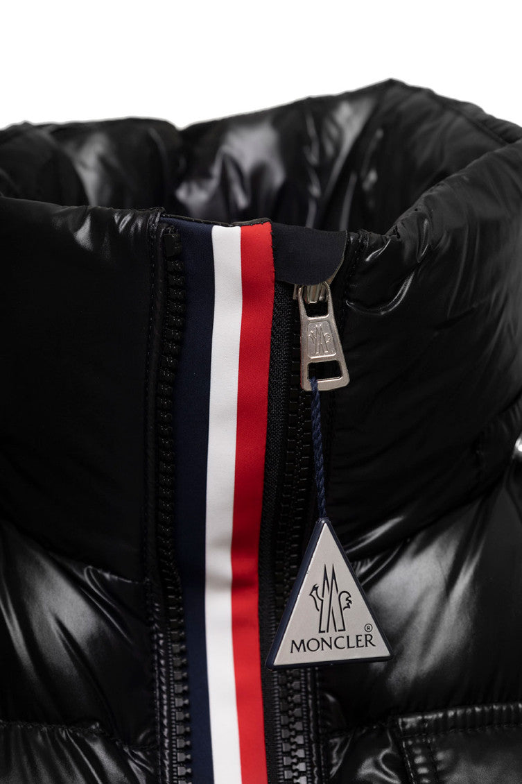 Black Quilted Down Jacket 3