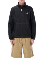 Black Mock Collar Jacket 1