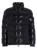 Black Quilted Regular Jacket 1