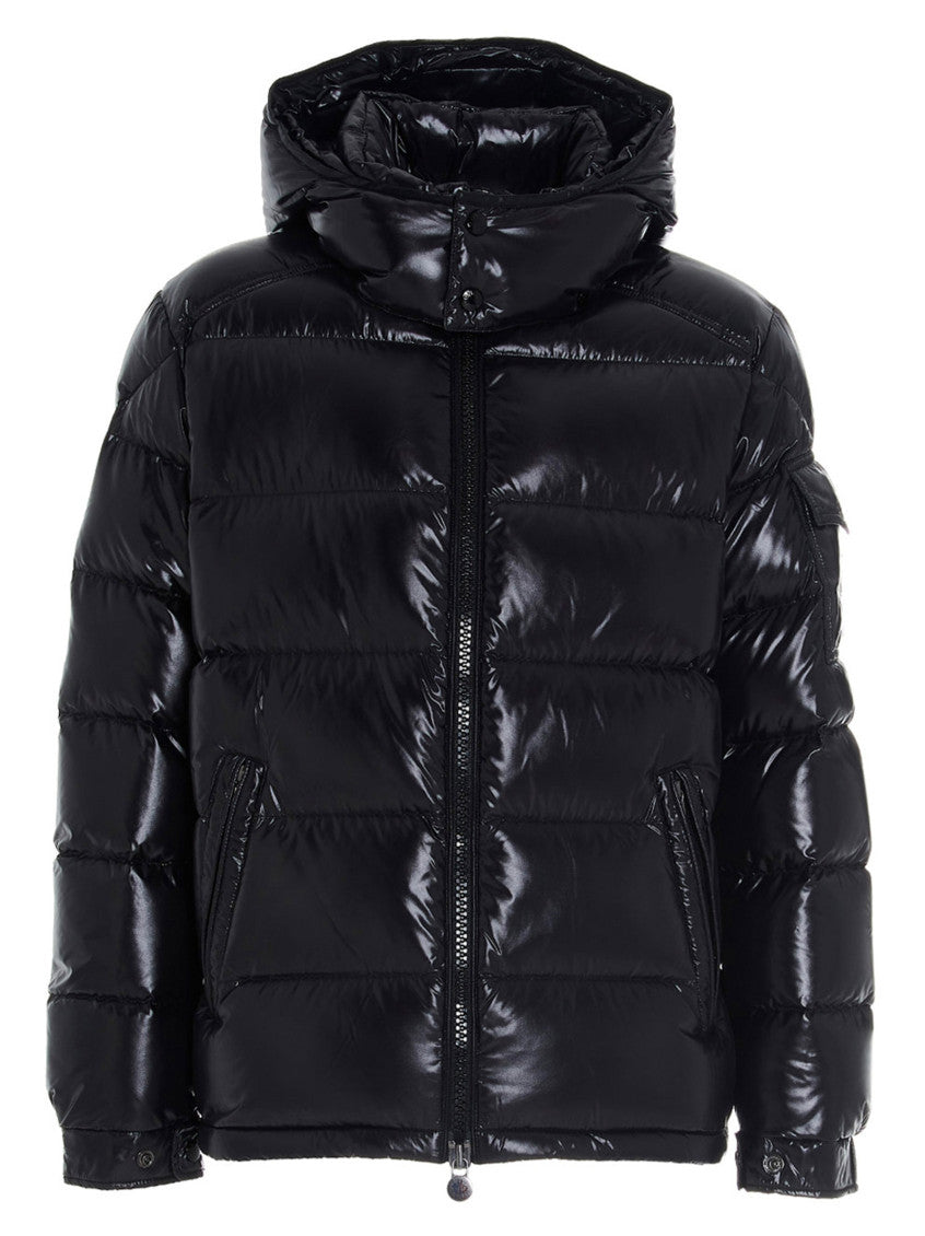 Black Quilted Regular Jacket 2