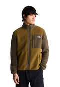 Olive Brown Fleece Jacket 1