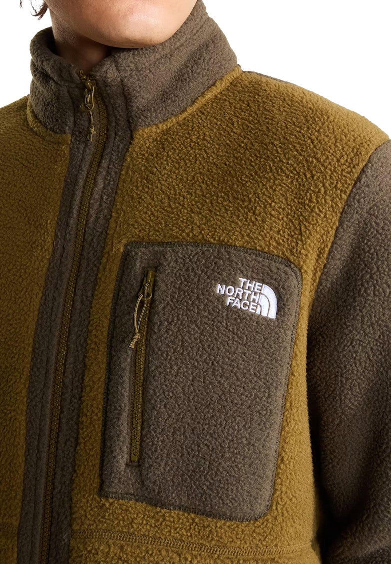 Olive Brown Fleece Jacket 5