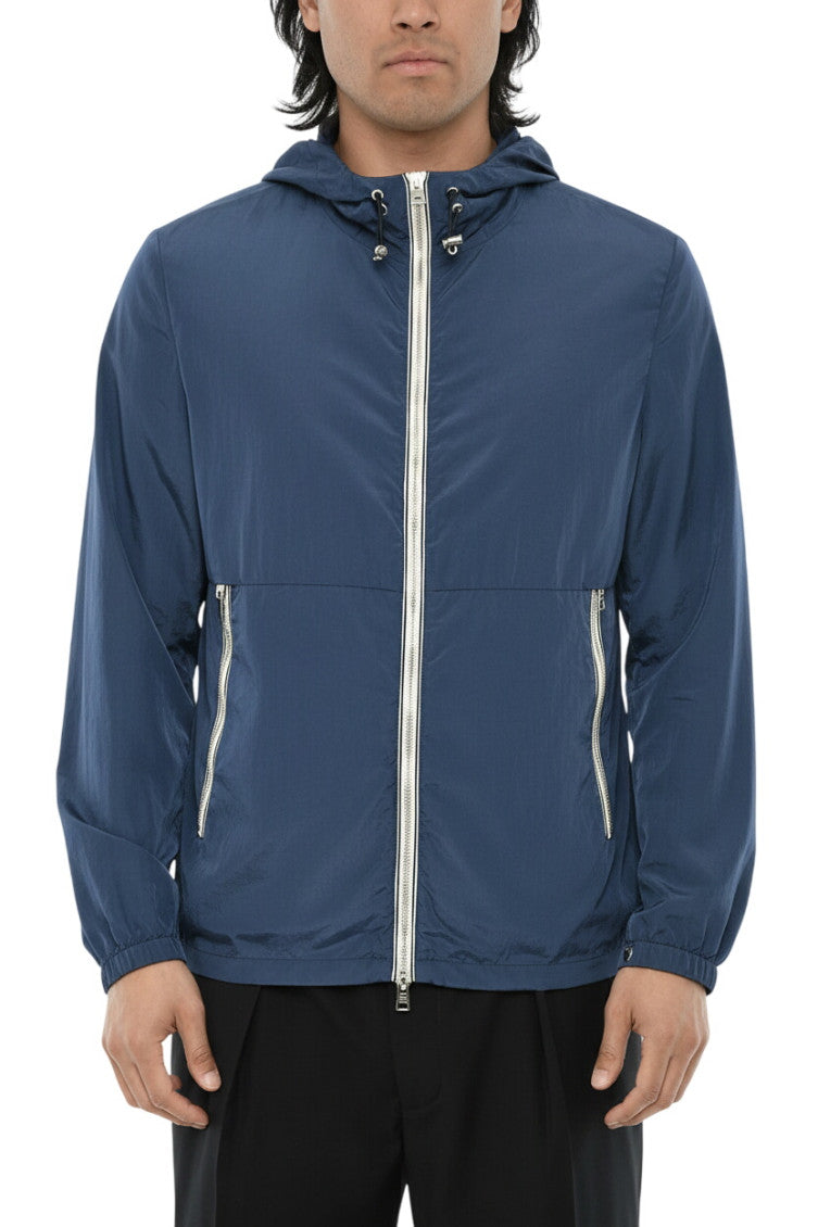 Blue Regular Hood Jacket 1