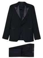Black Single Breasted Suit 1