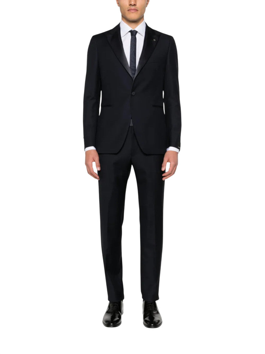 Black Single Breasted Suit 2