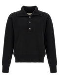 Black Button-Up Sweater 1