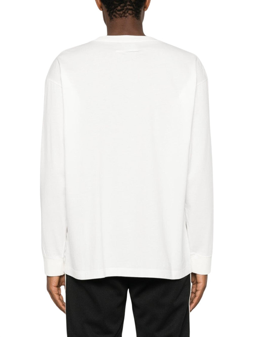 White Full Sleeves T-Shirt 2