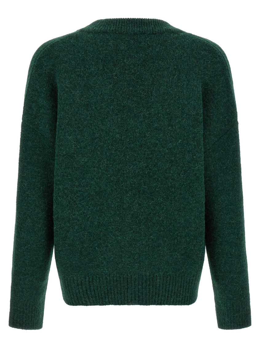 Green Button-Up Cardigan 2