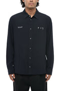 Navy Blue Printed Shirt 1