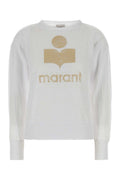 White Crew Neck T Shirt 1