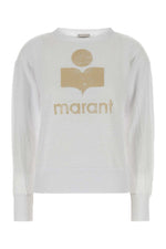 White Crew Neck T Shirt 1