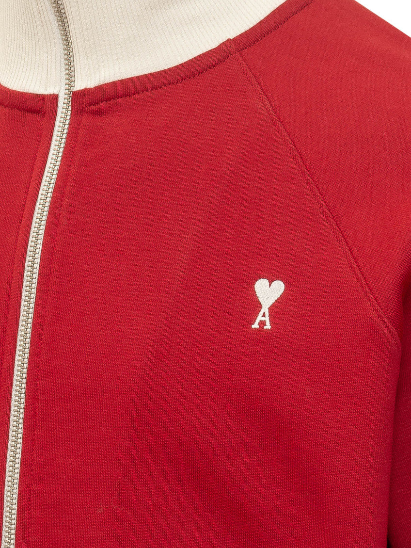 Red Turtle Neck Sweatshirt 4