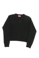 Girls Black Logo Sweaters 1