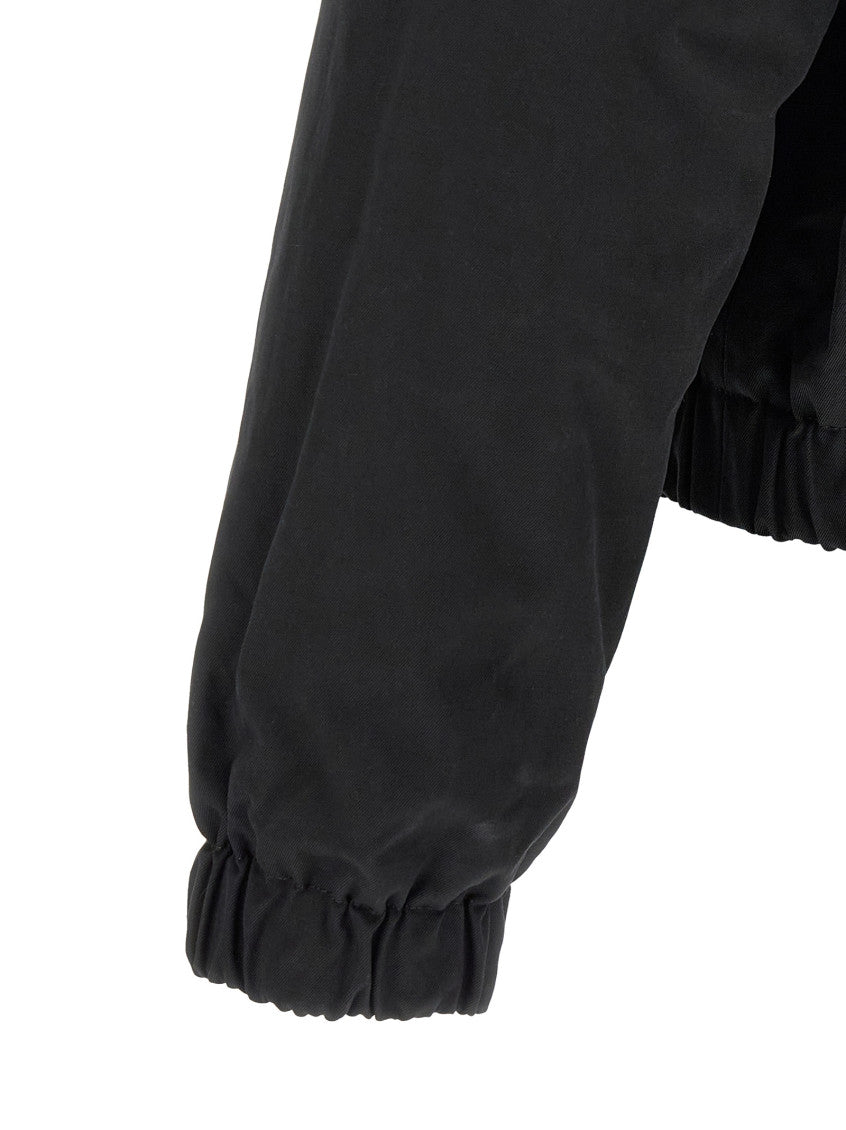 Black Regular Logo Jacket 4