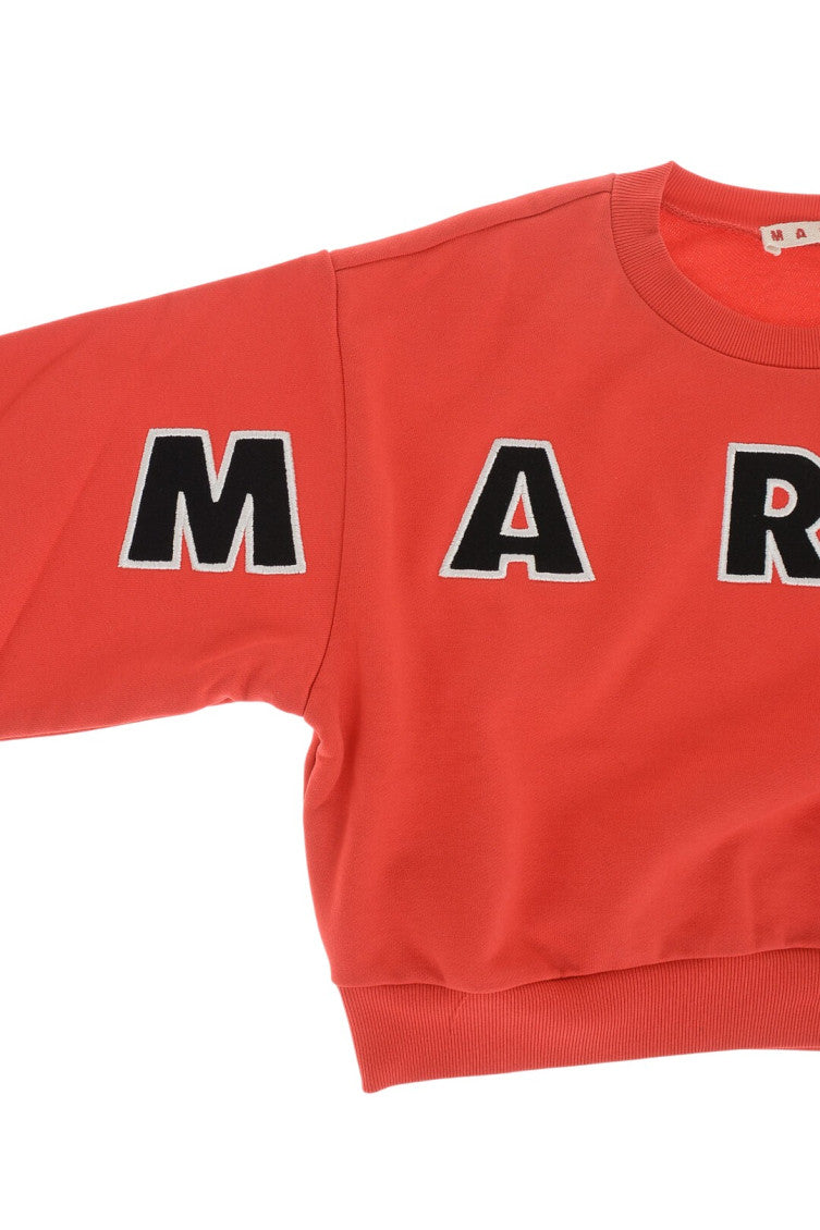 Girls Red Graphic Sweaters 3