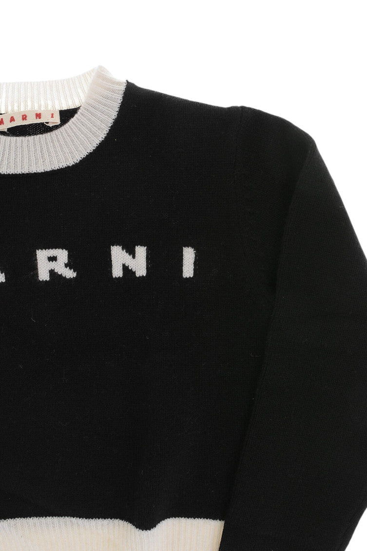 Girls Black Logo Sweaters 3