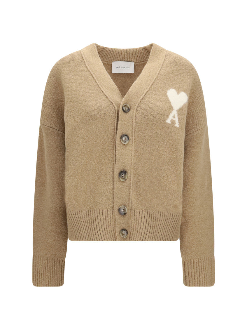 Beige Button-Up Cardigan 1
