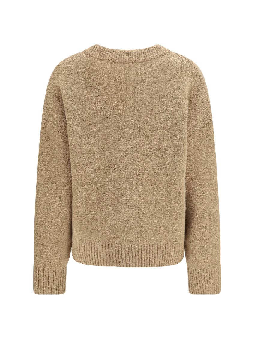 Beige Button-Up Cardigan 2