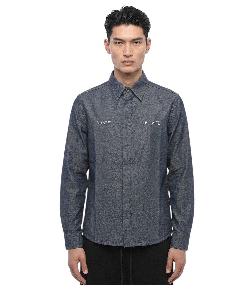 Blue Regular Printed Shirt 1