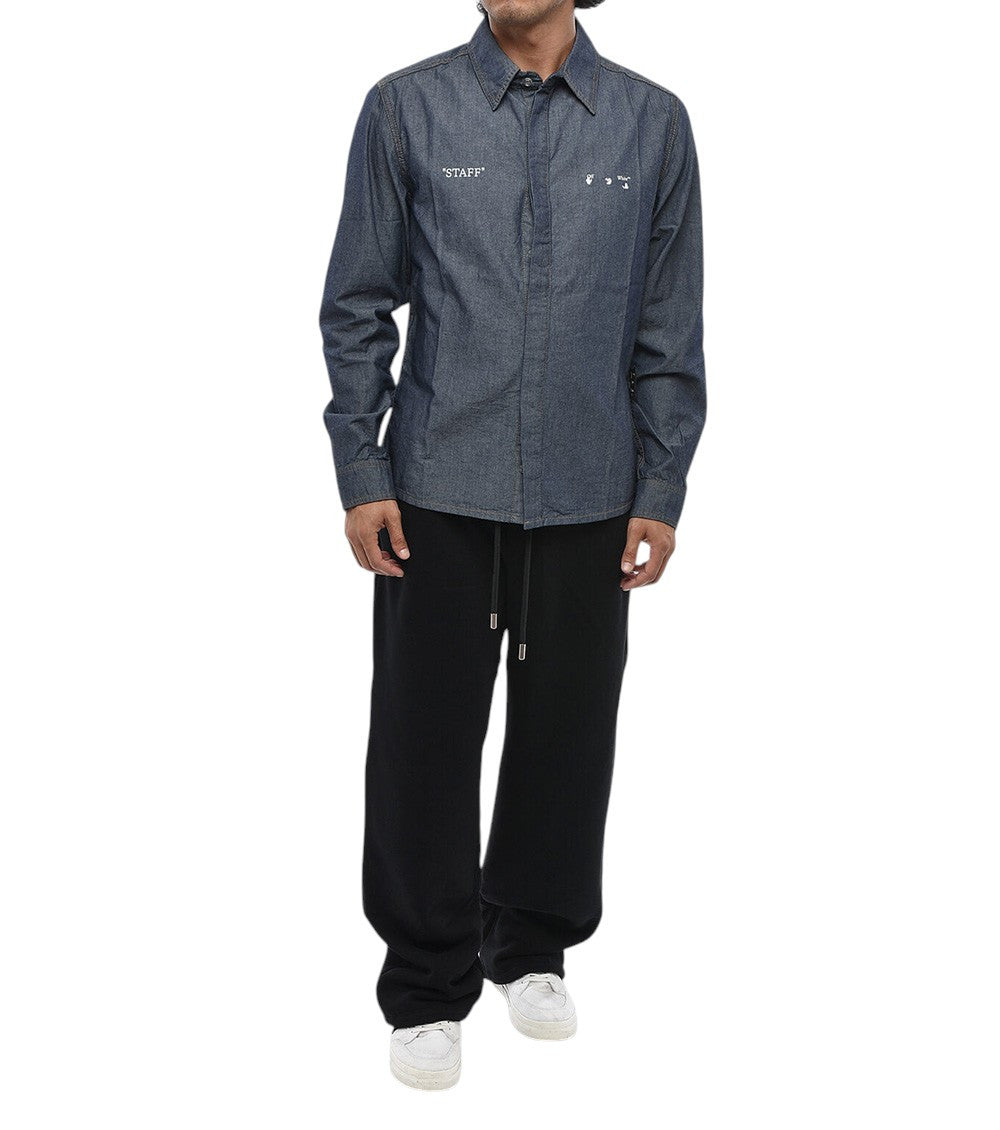 Blue Regular Printed Shirt 3