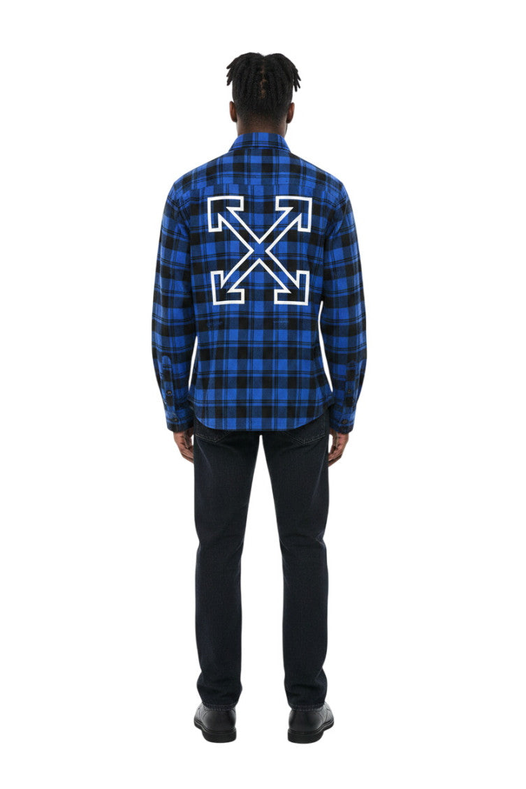 Blue Regular Check Shirt 2