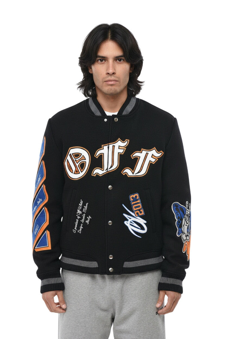 Black Regular Bomber Jacket 1