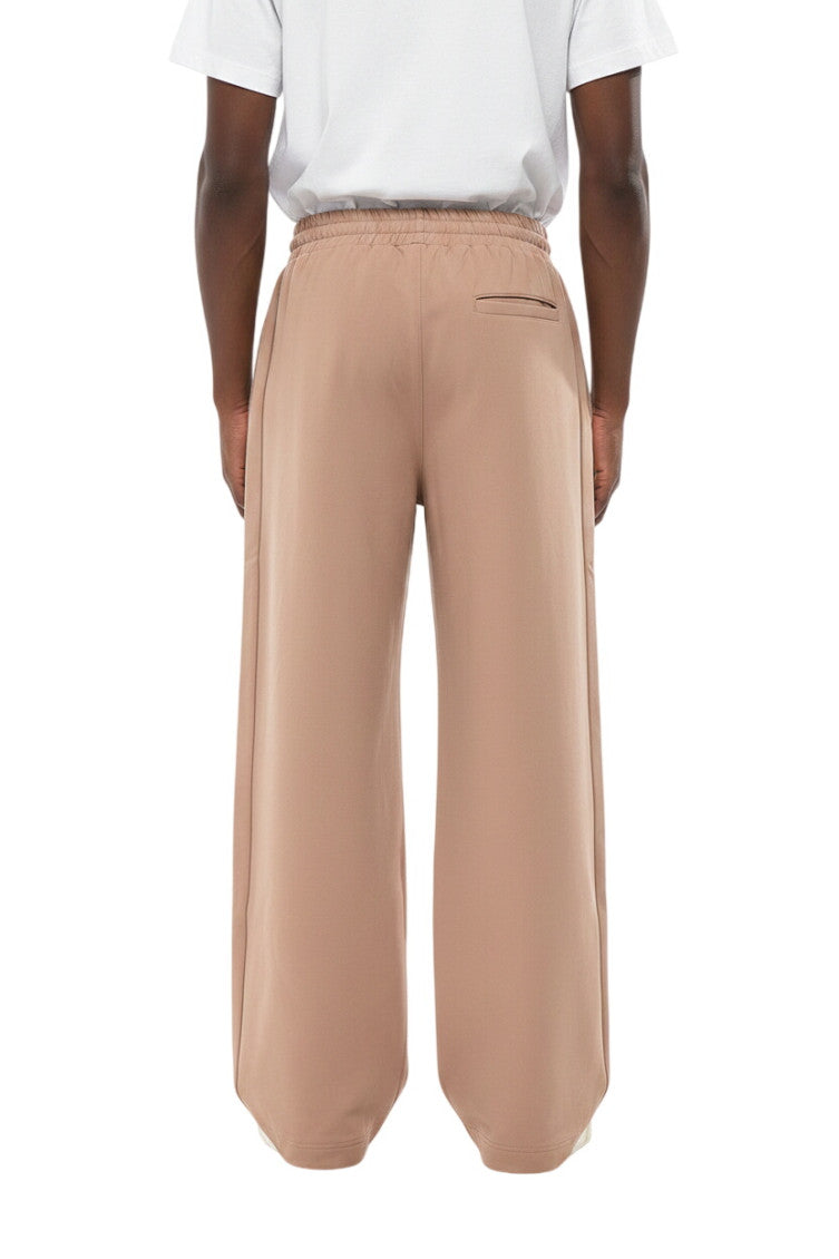 Beige Loose Track Pants 2