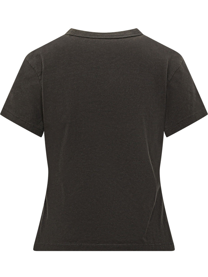 Black Crew Neck T-Shirt 2