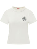 White Crew Neck T-Shirt 1