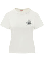 White Crew Neck T-Shirt 1