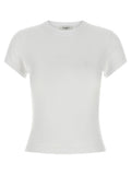 White Crew Neck T-Shirt 1