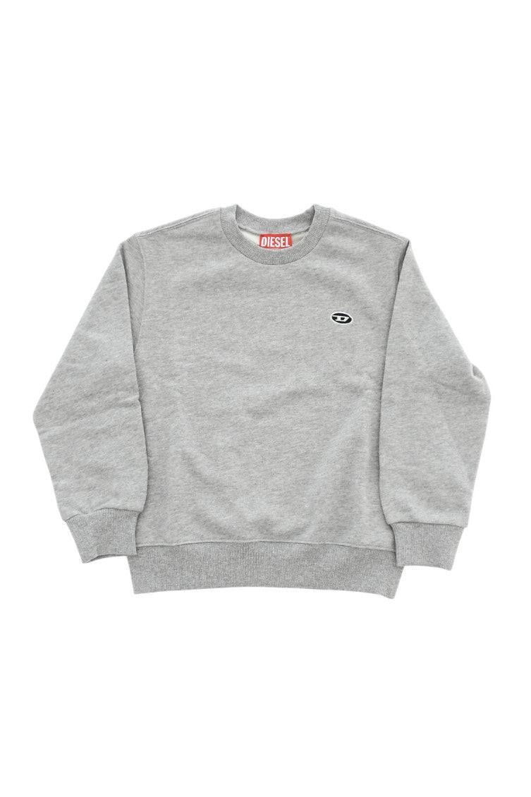 Boys Grey Logo Sweatshirt 1