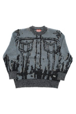 Boys Blue Graphic Sweaters 1