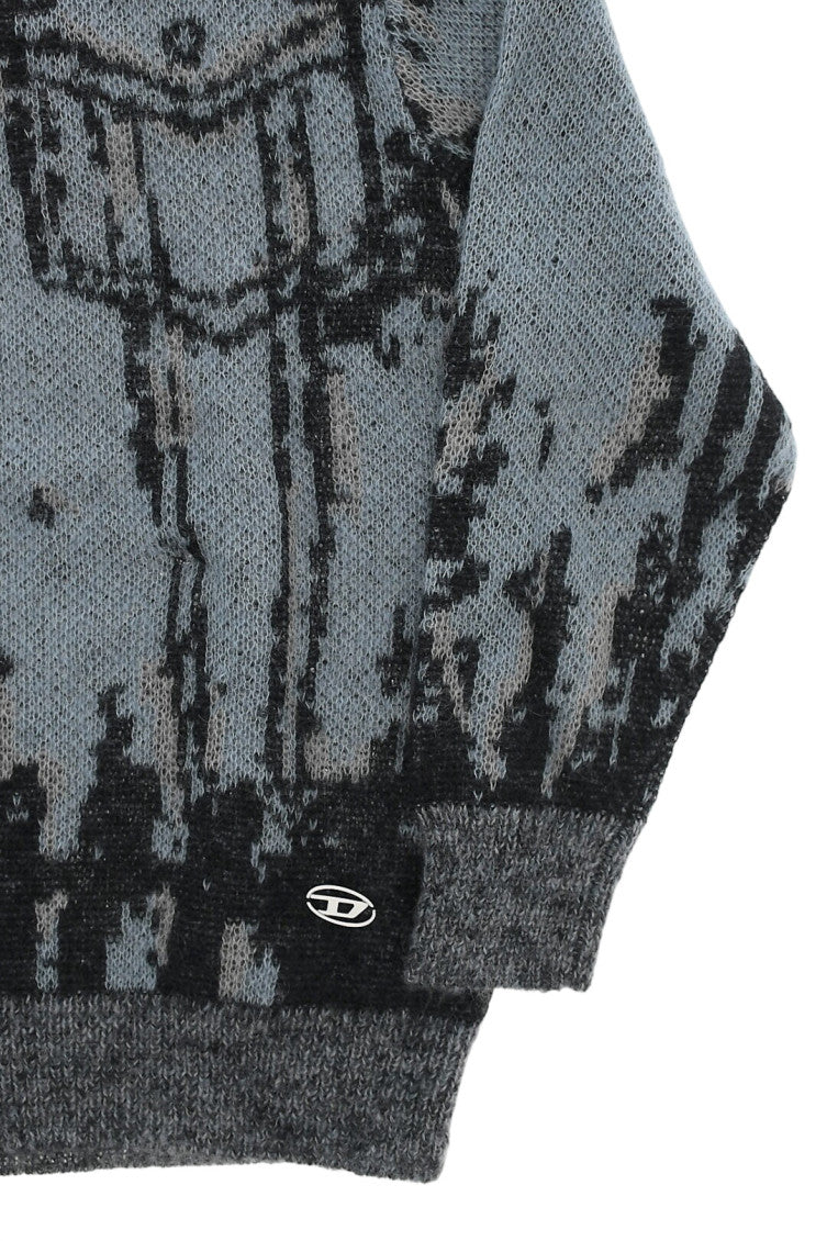 Boys Blue Graphic Sweaters 3