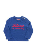 Baby Girl Royal Blue Logo T-Shirt 1