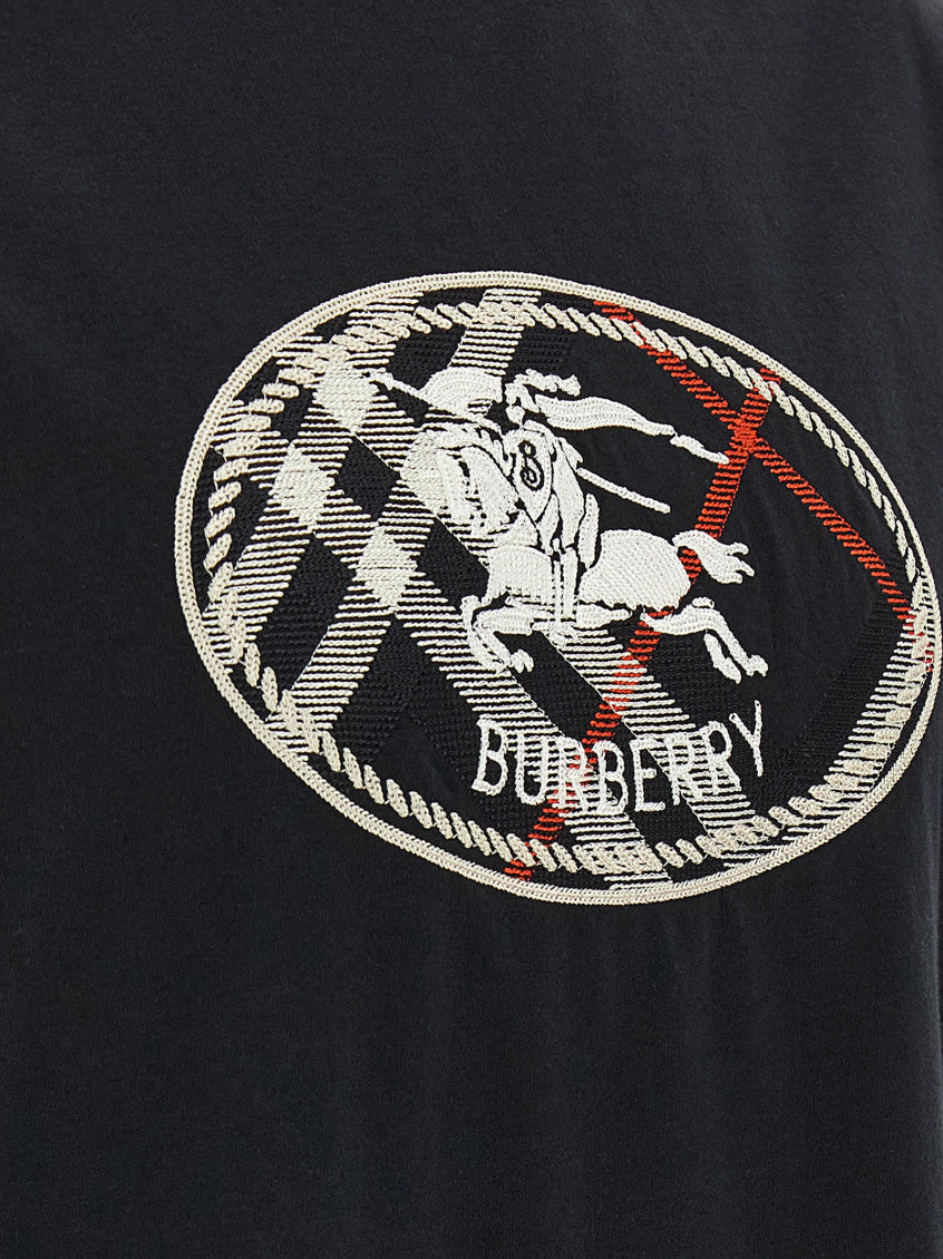 Black Relaxed Logo T-Shirt 4
