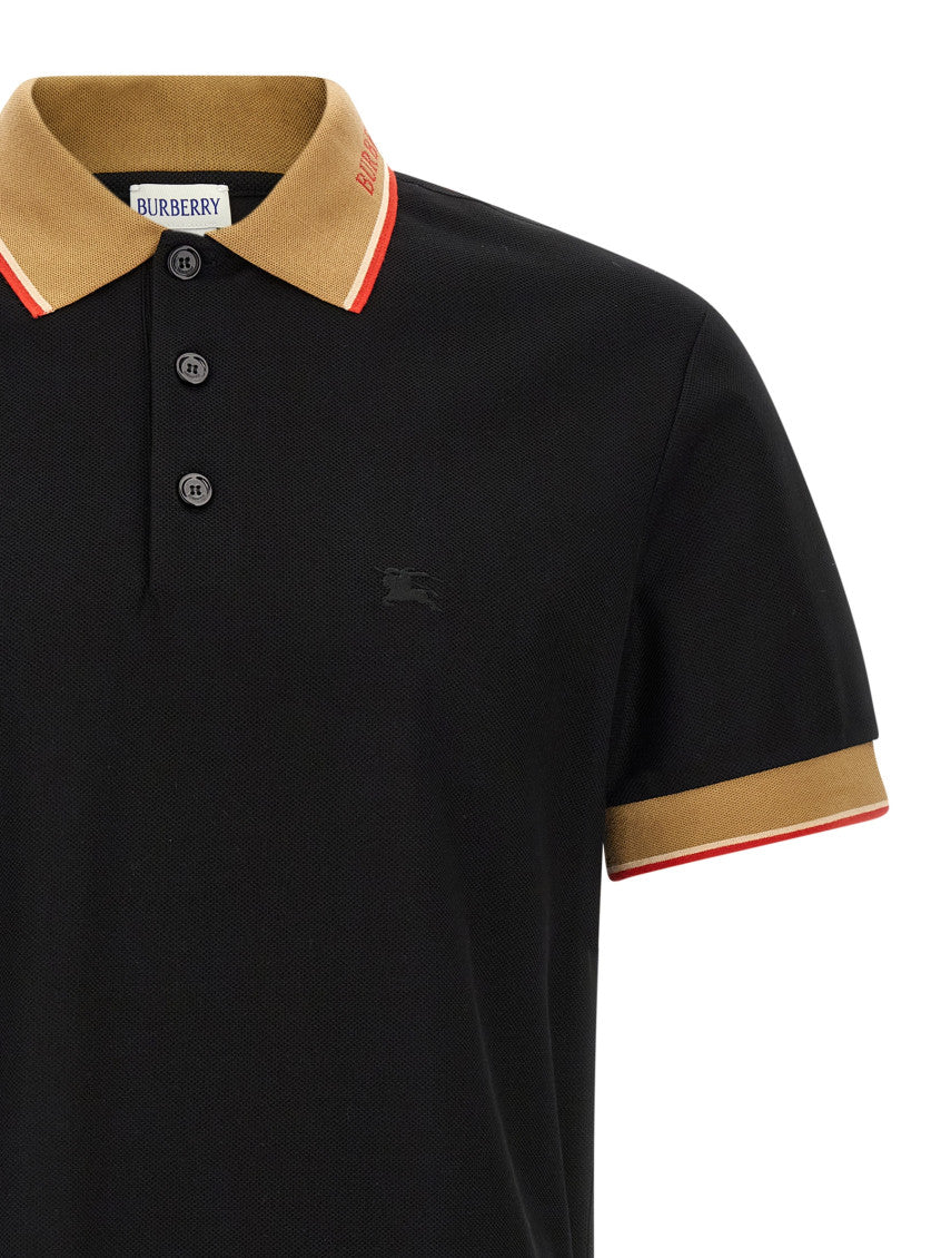 Black Regular Logo Polo 3