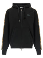 Black Relaxed Logo Hoodie 1