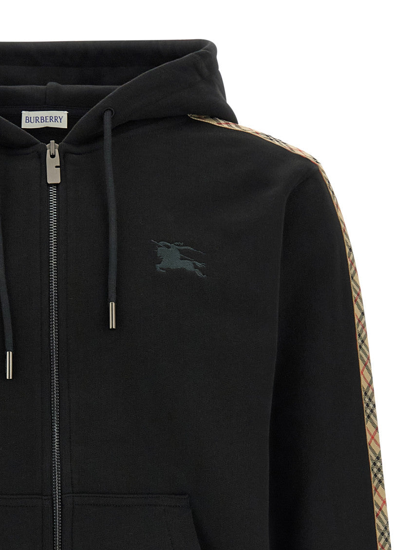 Black Relaxed Logo Hoodie 3