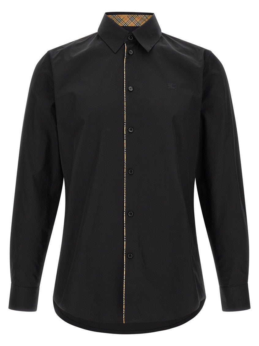 Black Slim Logo Shirt 1