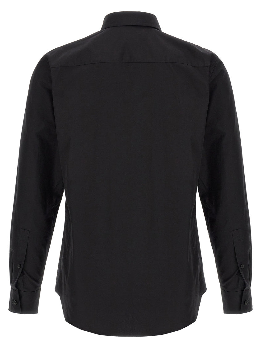 Black Slim Logo Shirt 2