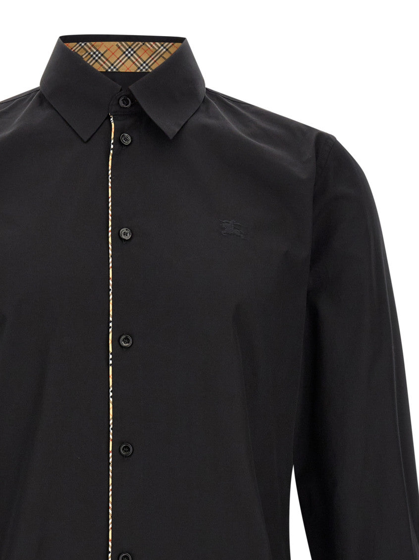 Black Slim Logo Shirt 3