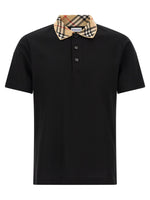 Black Regular Textured Polo 1