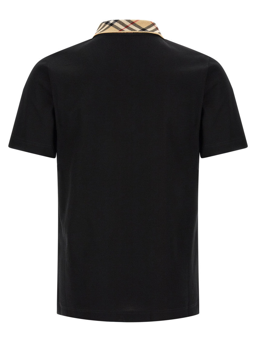 Black Regular Textured Polo 2