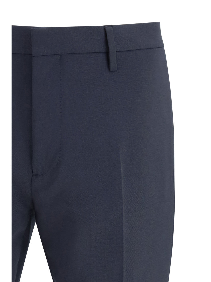 Navy Blue Slim Suit 3