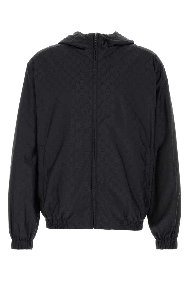 Dark Blue Zip-Up Jacket 1